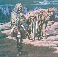 John was safe in the mountains