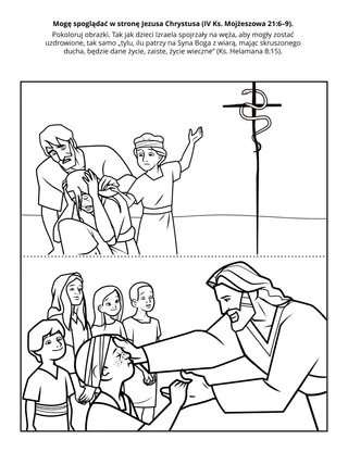 Strona z zadaniami dla Organizacji Podstawowej: Mogę zwracać się ku Jezusowi Chrystusowi