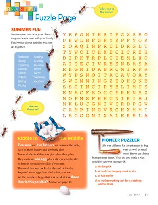 puzzle page