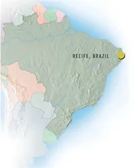 Map of Brazil