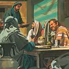 Jesus and the Apostles ate the Passover feast