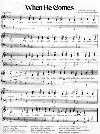 Music, When He Comes