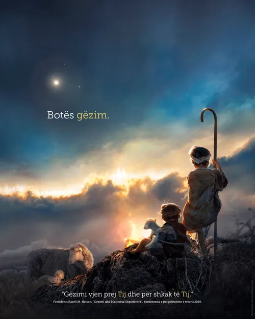 barinj duke parë engjëj