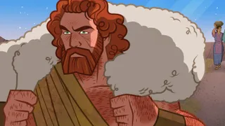 Esau and Jacob working