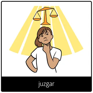 símbolo del Evangelio de juzgar