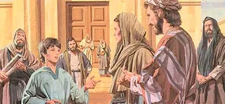 Joseph and Mary were worried about Jesus