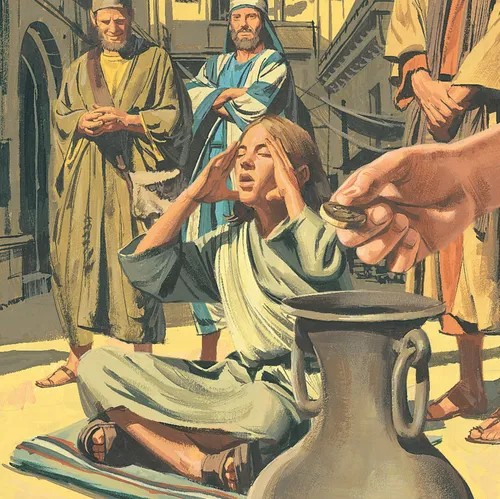 girl sitting with hands on head