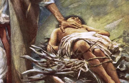 以撒即将被献祭