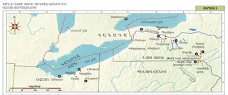 քարտեզ, Միացյալ Նահանգների հյուսիսարևելյան տարածքները