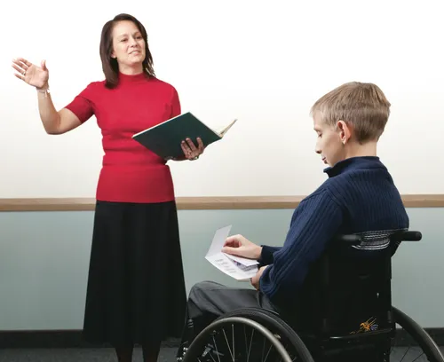 woman leading singing