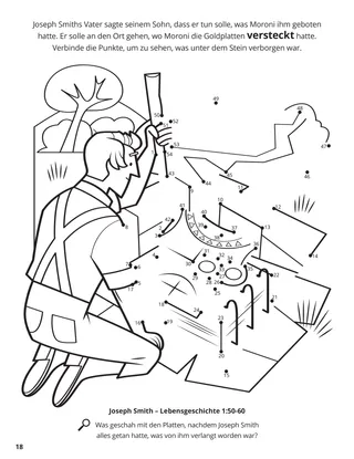 The Gold Plates coloring page