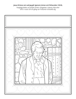 aktivitetssida: Jesus Kristus vet vad jag går igenom