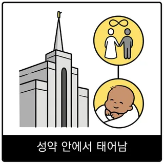 성약 안에서 태어남 복음 이미지