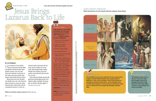 Jesus Brings Lazarus Back to Life