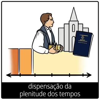 dispensação da plenitude dos tempos — símbolo do evangelho