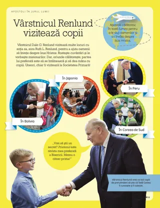 Elder Renlund Visits Children