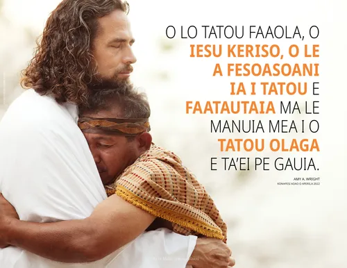 pepa lautele o Iesu Keriso o loo opoina se alii