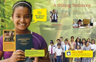 pictures of Steffani with friends in Sri Lanka