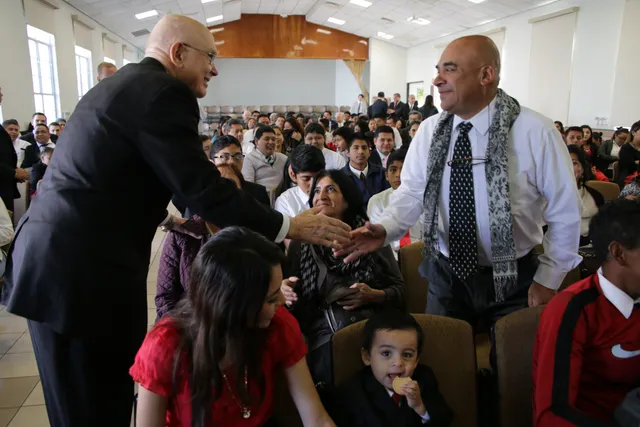 Dallin H. Oaks attends the Tuxtla Gutierrez stake conference in Mexico in February 2016.