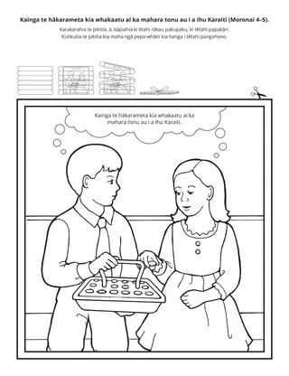 whārangi mahi: Ko te aroha noa te aroha tūturu o te Karaiti.