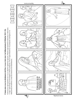 whārangi mahi: Ka maumahara au ki te Kaiwhakaora