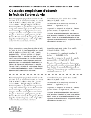 exemplaire de l’instructeur