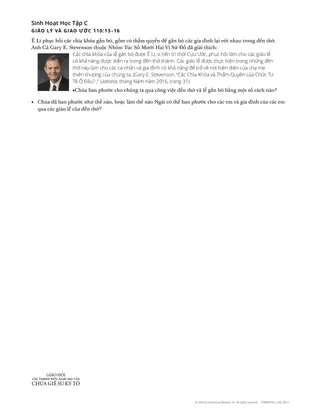 Các Chìa Khóa của Chức Tư Tế Được Phục Hồi trong Đền Thờ Kirtland