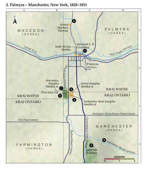 Mapa z dejín Cirkvi 2
