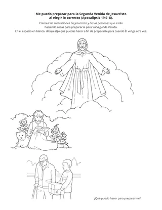 Hoja de actividades: Jesucristo vendrá de nuevo