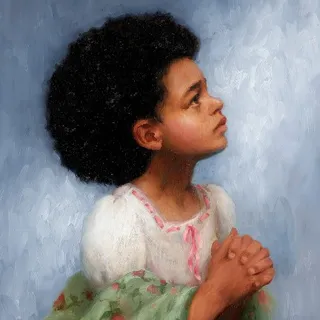 child praying