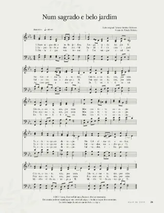 In a Sacred Garden Place