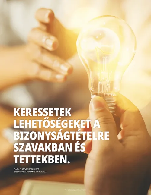 Stevenson plakát idézete