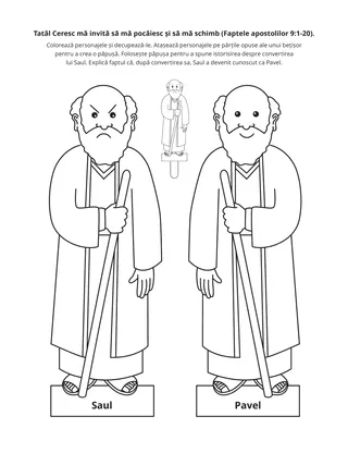 pagină cu activități: Când fac o greșeală, Tatăl Ceresc mă invită să mă schimb