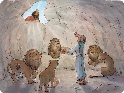 Daniel in the Lion’s den