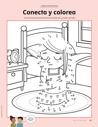 coloring page of girl praying