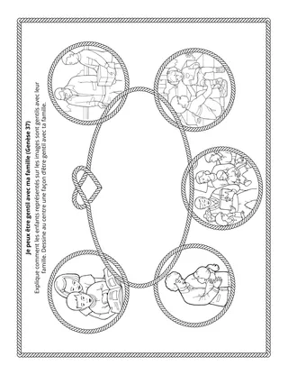 Page d’activité de la Primaire : Je serai gentil avec ma famille