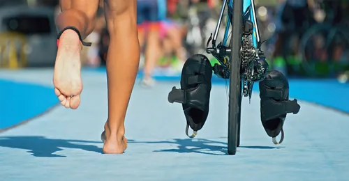 athlete at triathlon