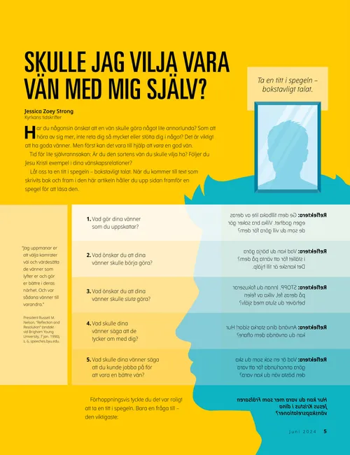 Skulle jag vilja vara vän med mig själv?