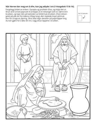 aktivitetsside: Når Herren ber meg ofre, kan jeg adlyde i tro