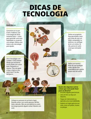 pictures of kids playing outside and on a phone screen