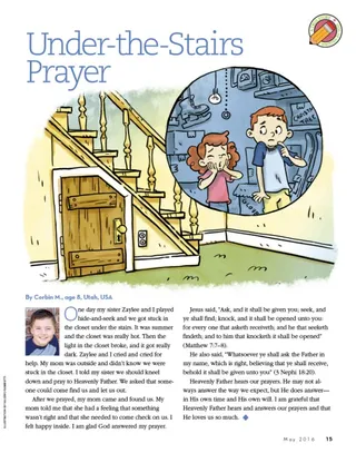 Under-the-Stairs Prayer