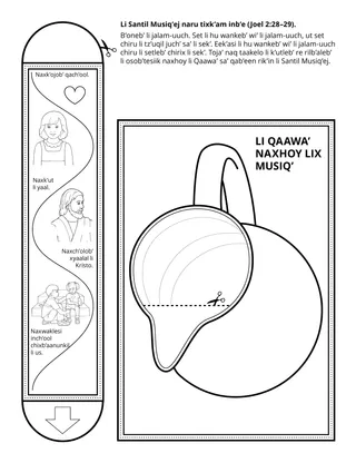 Perel re kok’ k’anjel reheb’ li kok’al: Li Santil Musiq’ej naru nikinxb’eresi