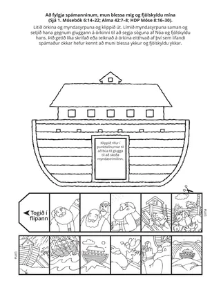 Verkefnasíða Barnafélagsins: Að fylgja spámanninum, mun blessa mig og fjölskyldu mína
