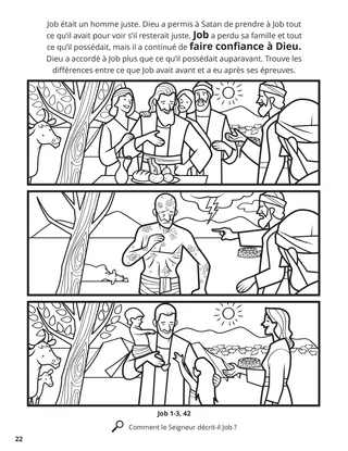 Job coloring page