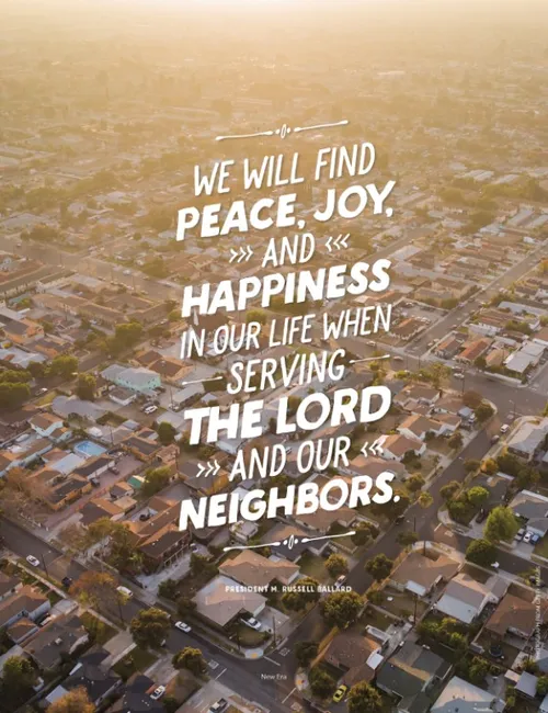 aerial shot of a neighborhood