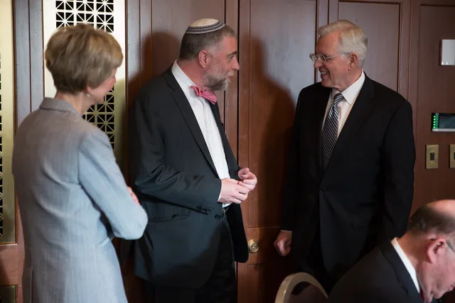 Pres. Christofferson during a meeting