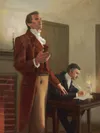 Joseph Smith Jr. Receiving Revelation, by Daniel A. Lewis