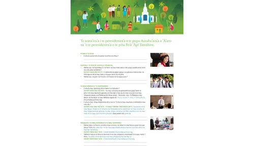 ha’api’ipi’ira’a i te peresidenira’a pupu ’e te peresidenira’a piha.