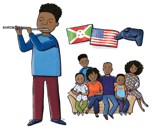 플루트를 연주하는 윌러드