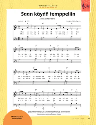 sheet music